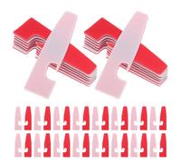 50 pezzi di protezione per piedino premistoffa per macchine da cucire overlock