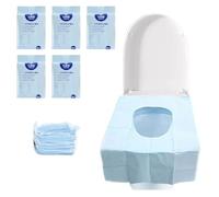 50 pezzi di protezione WC usa e getta, coprisedile, per bambini, adulti, viaggi, ospedale, casa usa e getta, per bagno