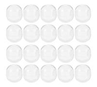 50 pezzi di sfere vuote riempiebili a sfere a sfere contenitori di plastica per