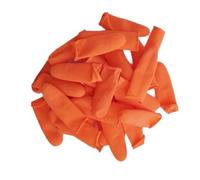 50 pezzi di spessore flessibile in lattice per bambini con superfici non scivolanti per la creazione di gioielli e le operazioni di precisione coprono la protezione per suggerimenti