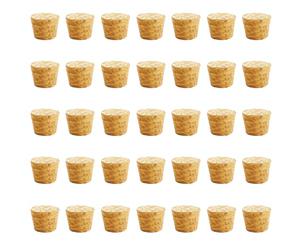 50 pezzi di tappi in sughero conici in legno, tappi per vino riutilizzabili per sigillare, per bottiglie, bar, fai da te, accessori per la cucina (16x12x15mm)