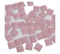 50 pezzi di tessere di mosaico in vetro di colore misto pezzi fatti a mano in cristallo materiali creativi for bambini fai da te cena mini tessere di mosaico per l'arte e l'artigianato(Color 10)