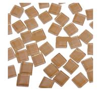 50 pezzi di tessere di mosaico in vetro di colore misto pezzi fatti a mano in cristallo materiali creativi for bambini fai da te cena mini tessere di mosaico per l'arte e l'artigianato(Color 9)