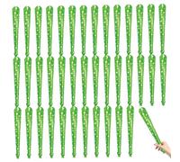 50 pezzi di thunder sticks maker, produttori di rumore a stella per eventi sportivi con campana, accessori per spiriti di squadra verde, forniture per feste per il tifo Essentials Green Team Spirit A