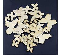 50 pezzi dimensioni miste farfalla fiore cuore bottoni in legno per artigianato cucito scrapbooking fai da te abbigliamento decorazione accessorio stabile qualità splendido design
