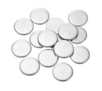 50 Pezzi Disco Acciaio Inox, Per 25/32" Dia 0.1"(2.5mm) Spessore Piastra Rotonda
