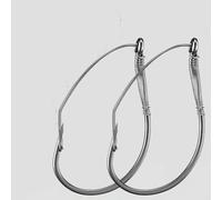 50 pezzi Drop Shot Gancio senza erbacce Gancio a vite senza fine Amo da pesca for spigola(Size1)