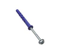 50 pezzi FF1 Tassello per telaio in poliammide 10X80 con R-FF1-N-10K080