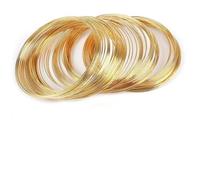 50 Pezzi Filo di Memoria per Gioielli Filo di Perline Filo di Memoria in Acciaio Componenti per Gioielli per Forniture per la creazione di Gioielli Collana Bracciale Orecchini