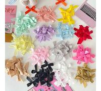 50 pezzi Fiocchi di nastro stile mini ballerina, rosa, accessori fai-da-te per abbigliamento, accessori per capelli, palloncini, decorazioni per matrimoni e feste, decorazioni per la casa, confezioni 