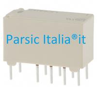 50 PEZZI= G6SK-2 12VDC 2A 10PIN OMRON RELE' DI SEGNALE bobina doppia bistabile