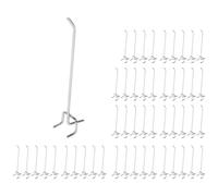 50 Pezzi Ganci per Forati da 6 Pollici Ganci per Scaffali nel Meta1269