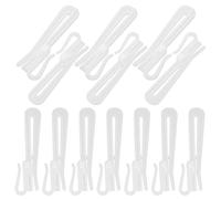 50 pezzi ganci per tende pieghettate ganci in plastica regolabili per tende