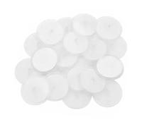 50 Pezzi Gancio Adesivo Trasparente da Soffitto per Appendere Decorazioni | Plastica Discreta, Montaggio Temporaneo, per Vasi e Pompon di Carta, Casa e Aula