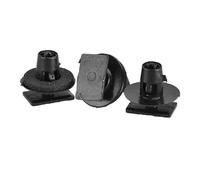 50 pezzi gonna laterale davanzale bilanciere pannello modanatura copertura trim clip fermo plastica nera 6882-EG01A adatto for Nissan