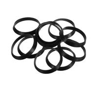 50 Pezzi Guarnizione per Scarico in Gomma Nbr Nera 43mm Conica | Anello a Tenuta Resistente Alio e Deformazione, per Tubi PVC e Riparazioni Bagno