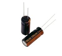 50 pezzi HZ/HM/HC Serie 105C Fever Condensatore elettrolitico for filtro audio a bassissima resistenza in alluminio(6.3V 1000UF 8X15 HZ)