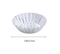 50 pezzi in lega di alluminio crostata stampo a forma di fiore tartarughe