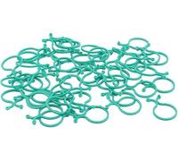 50 pezzi in plastica a 8 forme con fibbia, supporto per piante da giardino, traliccio clip per vite, verdure, pomodoro, supporto verticale per piante (4 x 2 Cm-50 pezzi) conveniente e pratico