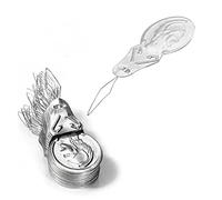 50 pezzi Infila-ago, utensili da cucitura, guide per fili, punto di cucito, filo ad arco, cucito, per ricamo, infila ago fai da te