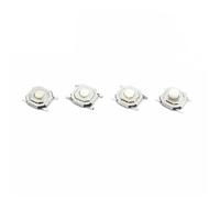 50 pezzi Interruttore touch leggero con testa in plastica impermeabile 4 * 4MM Pulsante a 4 piedi/micro interruttore a toppa impermeabile a 4 piedi 4x4(4x4x2.5H)