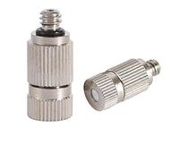 50 Pezzi Kit Ugelli Nebulizzatori Acciaio Inossidabile Alta Pressione 3/16" Filettato per Sisteme di Raffreddamento, Ugello per Nebulizzazione Nebbia per Sisteme di Raffreddamento Esterno (Size : 0.3