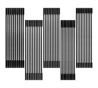 50 Pezzi lame per seghetto oscillante 10/15/18/20/24 Lame da Traforo Standard a Taglio Fine con Pernetto Trasversale per Segare Legno Plastica Schiuma Metalli Teneri - 127mm