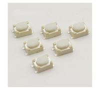 50 pezzi/lotto SMT 3x4x2,5 mm 4 pin tattile pulsante microinterruttore G75 auto-reset interruttore di controllo remoto for auto