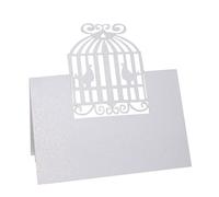 50 pezzi Love Cage Place Nome Invito Nome tavolo DECORAZIONE DELLA PERSPETTA