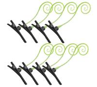 50 Pezzi Mollette per Chioma a Foglia Verde in Plastica | Accessori Costume Leggeri, Delicati e Divertenti, Non Sbiadiscono, per Immaginazione Vivace