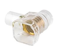 50 pezzi Morsettiera per PC 1 via Trasparente Rame puro Terminale chiuso Facile Doppia porta Tappo di crimpatura 1/2 Posizione A