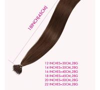 50 pezzi Nano Ring Extension di capelli umani lisci senza cuciture, legame a freddo, aggiunge volume, accessorio per concerti e vacanze, essenziale per i viaggi estivi Capelli veri