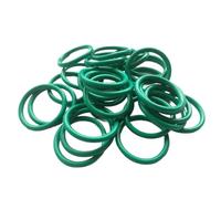 50 Pezzi O-ring Fluoro Gomma, 17.5mm OD, 12.5mm ID, 2.5mm Larghezza, uarnizioni anelli di tenuta, Verde
