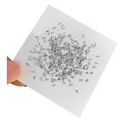 50 Pezzi Occhi di Cavallo Nail Art Strass Pietre Unghie Piatta Indietro Gioielli Per Arte Trucco E Strass E Charms Kit Con Penna Di Cera Perla-Unghie Flatback