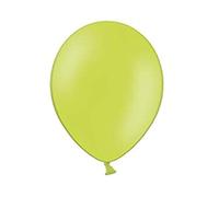 50 Pezzi Palloncini Palloncino Lattice 27 CM Color Verde Mela