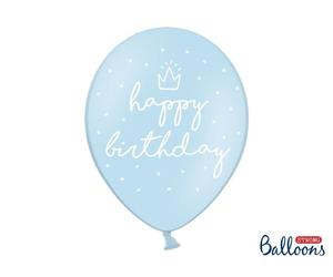 50 PEZZI Palloncini Palloncino Lattice 30 cm BUON COMPLEANNO BAMBINO cel 0F7N