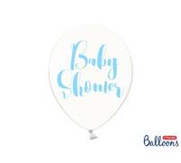50 PEZZI Palloncini Palloncino Lattice 30 cm Crystal Clear BABY SHOWER N 0F1H
