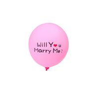 50 Pezzi Palloncini Rotondi In Latex 2,8 G Rosa Per