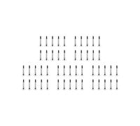 50 Pezzi Penna Stilo Universale Disco Trasparente Schermo Capacitivo Touch Penna Punta di Ricambio Disegno Scrittura Pennino Testa di Matita