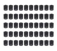 50 Pezzi Per Candle Wraps Decorazioni Tea Light Design Europeo, Nero