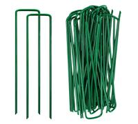 50 Pezzi Picchetti Telo Pacciamatura; Picchetti Di Giardino Verde Picchetti Giar