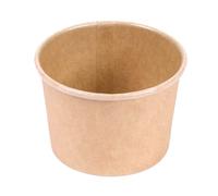 50 pezzi - Piccole vaschette 30 ml 210 + 18 Pe G/M2 Ø6,15/5X4 cm Marrone Cartoncino.