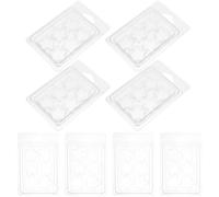 50 pezzi piccoli stampi per fusione di cera stampi per cioccolato vuoti stampi