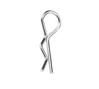 Tbest V GEBY Perno con clip per corpo del corpo centrale, Perno con clip per corpo tipo R per coperture per auto con telecomando in scala 1/10 1/12 1/16 Accessori Per Prestazioni