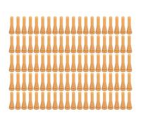 50 Pezzi Pollastro di pollame di Dita per Capelli in Gomma Plucker per Anatra di Pollo (Giallo)
