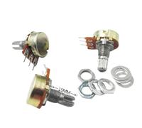 50 pezzi Potenziometro B1M/B2M/B20K/B2K/B250K/B10K/B5K/B1K/B220K/B100K Albero lineare 15mm(B2M)