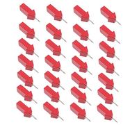 50 Pezzi Puntine Decorative in Legno Per Lavagna Di Sughero Chiodini Push Pin Per Fissare Foto Documenti E Decorazioni Murali in Ufficio E Casa