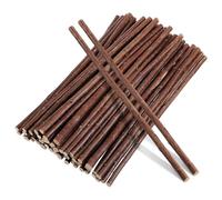 50 Pezzi Rami Secchi in Betulla per Bricolage, 30cm Marroni | Superficie Corteccia Naturale, Forma Organica e Tinta Pitturabile, per Decorazioni Rustiche e Progetti Creativi