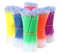 50 Pezzi Ricariche Penna Sfera Colorate, Plastica | Ricambi Inchiostro per Penne, Resa Cromatica Alta, Uso Scolastico Stile Casuale