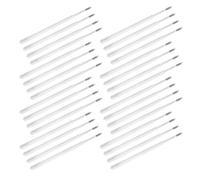 50 Pezzi Ricariche per Penna a Sfera Retrattile, Grande Capacità | Plastica e Acciaio Inossidabile, Sostituzione Compatibile Ufficio e Journaling, Antirottura